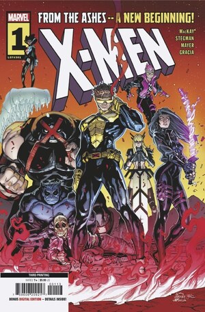 [X-Men (series 7) No. 1 (3rd printing, Cover A - Ryan Stegman)]