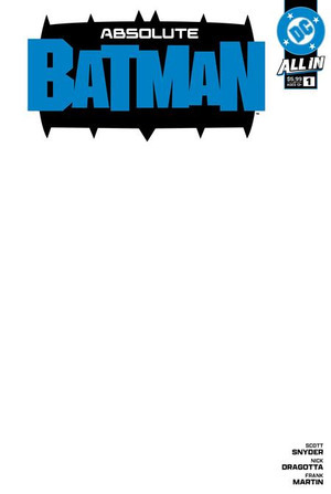 [Absolute Batman 1 (Cover I - Blank)]