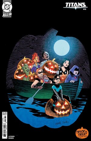 [Titans (series 4) 16 (Cover D - Kelley Jones Trick or Treat Variant)]