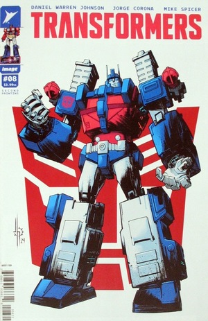 [Transformers (series 4) #8 (2nd printing, Cover B - Jason Howard Autobot Variant)]