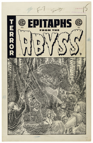 [EC: Epitaphs from the Abyss #4 (Cover D - James Stokoe B&W Artist Edition Incentive)]