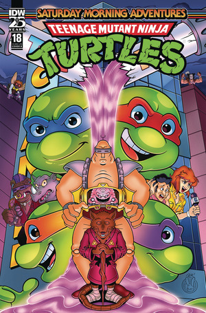 [Teenage Mutant Ninja Turtles: Saturday Morning Adventures - Continued #18 (Cover B - Rik Mack)]