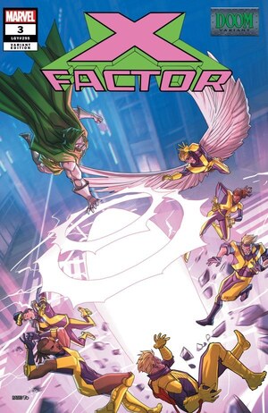 [X-Factor (series 5) No. 3 (Cover B - Pete Woods Doctor Doom Variant)]