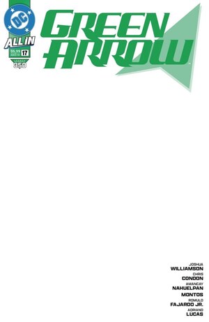 [Green Arrow (series 8) 17 (Cover D - Blank)]