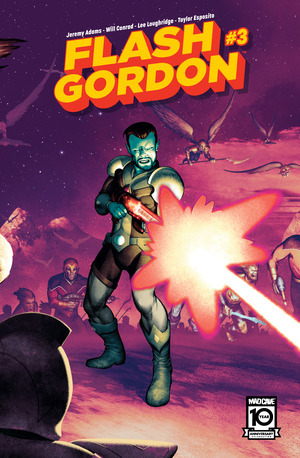 [Flash Gordon (series 8) #3 (Cover B - Frazer Irving Connecting)]