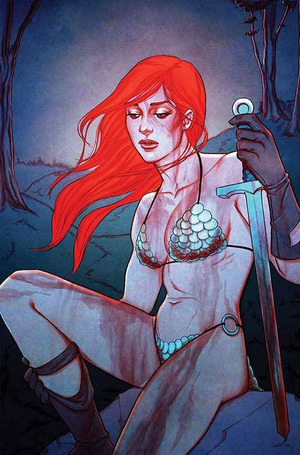 [Red Sonja (series 10) #15 (Cover R - Jenny Frison Full Art Modern Icon Incentive)]