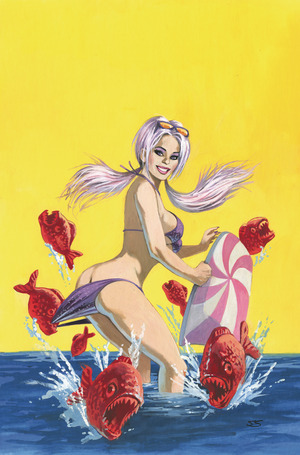 [Sweetie: Candy Vigilante (series 2) #5 (Cover F - Stephen Sistilli Yellow Full Art Incentive)]