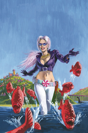 [Sweetie: Candy Vigilante (series 2) #5 (Cover H - Stephen Sistilli Blue Full Art Incentive)]