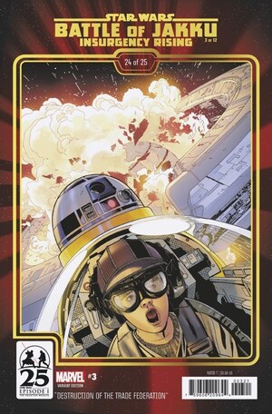 [Star Wars: Battle of Jakku - Insurgency Rising No. 3 (Cover B - Chris Sprouse Phantom Menace 25th Anniversary Variant)]