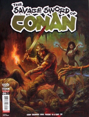 [Savage Sword of Conan (series 3) #5 (Cover B - Alex Horley)]