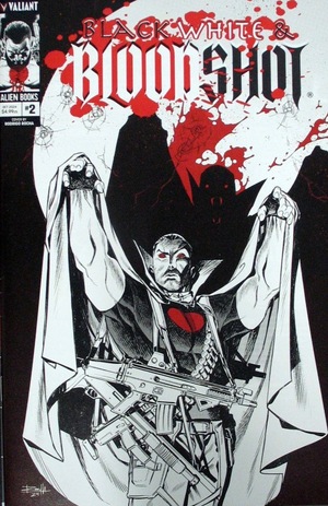 [Bloodshot Black, White, & Bloodshot #2 (Cover B - Rodrigo Rocha)]