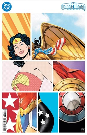 [Wonder Woman - Uncovered 1 (Cover F - Daniel Sampere Minimal Trade Dress Incentive)]