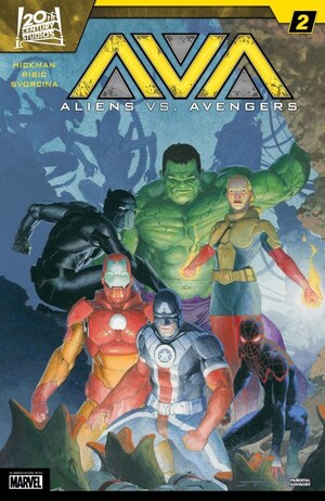 [Aliens vs. Avengers No. 2 (1st printing, Cover A - Esad Ribic)]