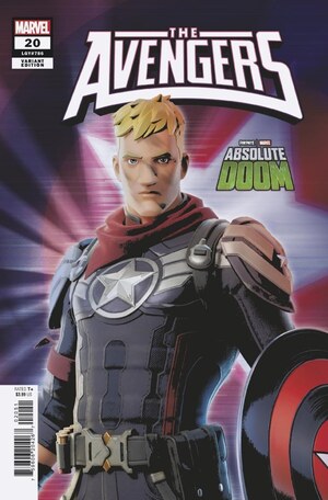 [Avengers (series 8) No. 20 (Cover E - Marvel / Fortnite Captain Jones Variant)]