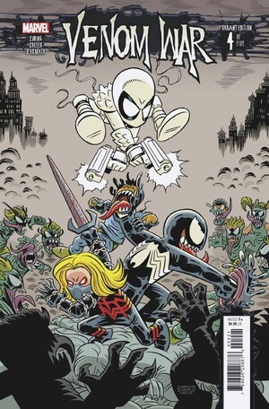 [Venom War No.  4 (Cover B - Chris Giarrusso)]