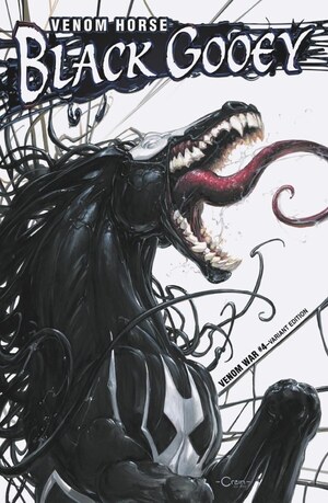 [Venom War No.  4 (Cover F - Clayton Crain Venom Horse Variant)]