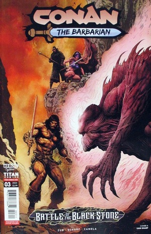 [Conan: Battle of the Black Stone #3 (Cover A - Liam Sharp)]