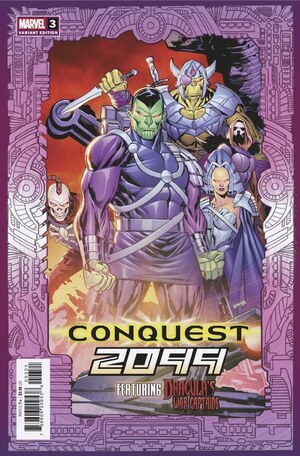 [Conquest 2099 No. 3 (Cover B - Ken Lashley Frame)]