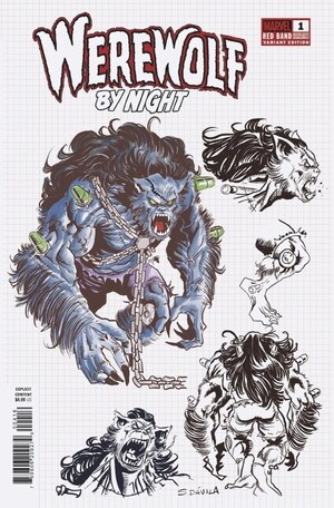 [Werewolf by Night - Red Band No. 4 (Cover J - Sergio Davila Character Design Incentive)]