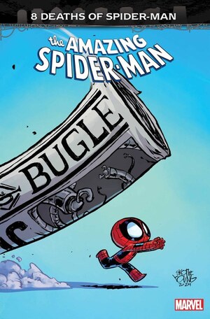 [Amazing Spider-Man (series 6) No. 61 (Cover C - Skottie Young 8 Deaths of Spider-Man Variant)]