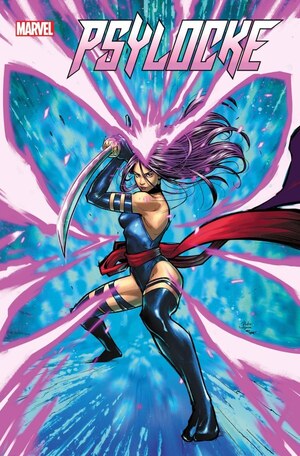 [Psylocke (series 2) No. 1 (Cover C - Rickie Yagawa Pink Foil)]