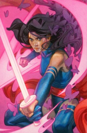 [Psylocke (series 2) No. 1 (Cover J - Tran Nguyen Full Art Incentive)]