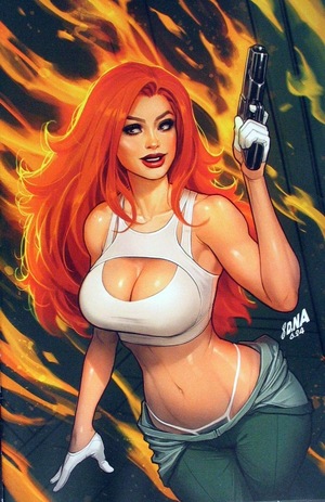 [Gun Honey - Heat Seeker: Combustion #1 (Cover K - David Nakayama Full Art Incentive)]