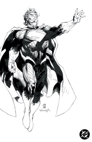 [Absolute Superman 1 (Cover H - Jim Lee B&W Incentive)]