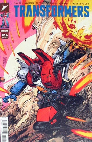 [Transformers (series 4) #14 (Cover B - Jorge Corona & Mike Spicer)]