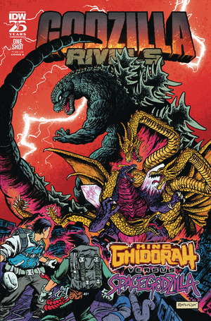 [Godzilla Rivals #16: King Ghidorah vs. SpaceGodzilla (Cover A - Kevin Anthony Catalan)]