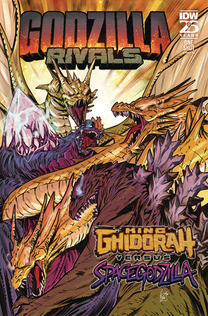 [Godzilla Rivals #16: King Ghidorah vs. SpaceGodzilla (Cover C - Vincenzo Federici Incentive)]