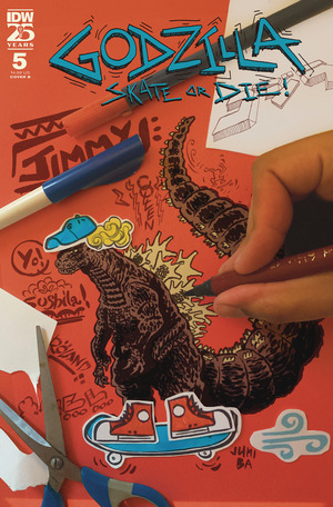 [Godzilla: Skate or Die #5 (Cover B - Juni Ba)]