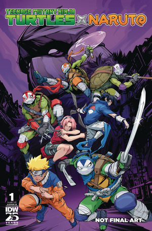 [Teenage Mutant Ninja Turtles x Naruto #1 (1st printing, Cover B - Hendry Prasetya)]