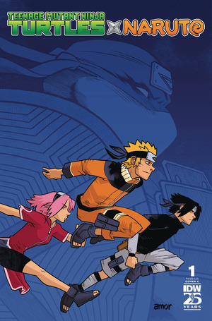 [Teenage Mutant Ninja Turtles x Naruto #1 (Cover C - John Amor)]