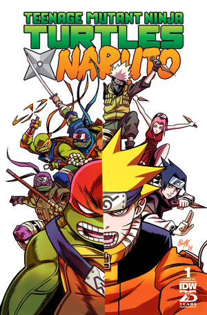 [Teenage Mutant Ninja Turtles x Naruto #1 (Cover H - Felipe Smith Incentive)]