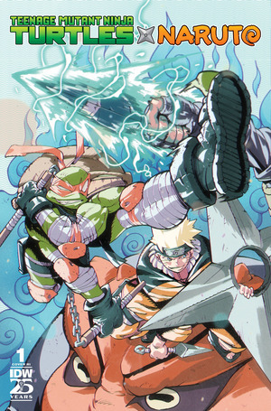 [Teenage Mutant Ninja Turtles x Naruto #1 (Cover J - Ricardo Lopez Ortiz Incentive)]