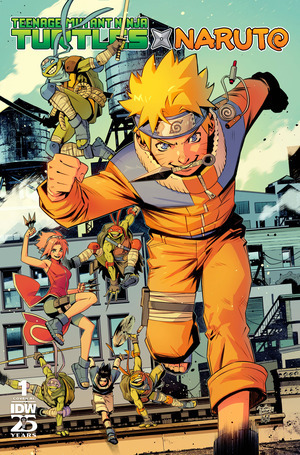 [Teenage Mutant Ninja Turtles x Naruto #1 (1st printing, Cover L - Belen Ortega Incentive)]