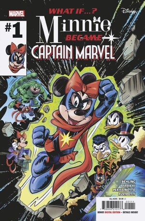 [What If...? - Minnie Became Captain Marvel No. 1 (Cover A - Giadas Perissinotto)]