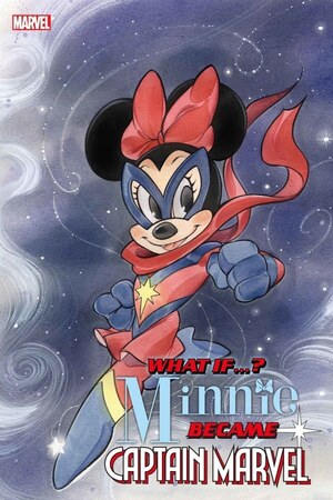 [What If...? - Minnie Became Captain Marvel No. 1 (Cover B - Peach Momoko)]