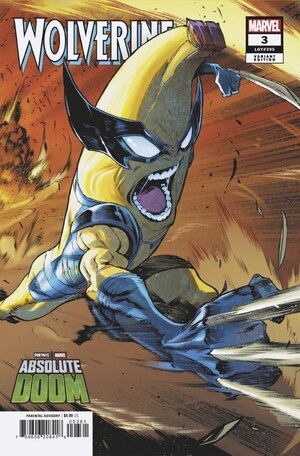 [Wolverine (series 8) No. 3 (Cover F - Iban Coello Marvel / Fortnite Peelverine Variant)]