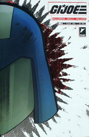 [G.I. Joe (series 13) #1 (Cover R - Andrea Milana Cobra Commander Die-Cut Mask Variant)]