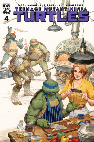 [Teenage Mutant Ninja Turtles (series 6) #4 (Cover I - Paolo Rivera Incentive)]