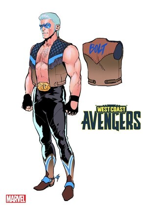 [West Coast Avengers (series 4) No. 1 (Cover M - Danny Kim Character Design Incentive)]