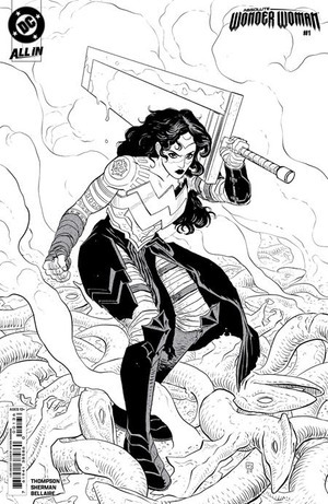 [Absolute Wonder Woman 1 (2nd printing, Cover D - Hayden Sherman Ink Incentive)]