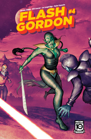 [Flash Gordon (series 8) #4 (Cover B - Frazer Iriving Connecting)]