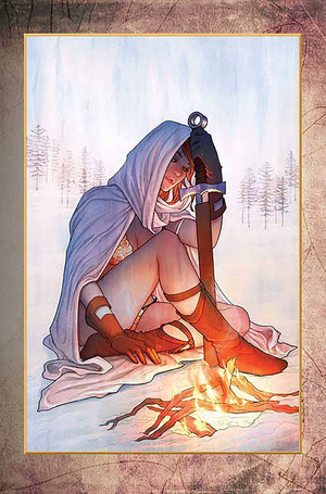 [Red Sonja (series 10) #16 (Cover Q - Jenny Frison Modern Icon Full Art Incentive)]