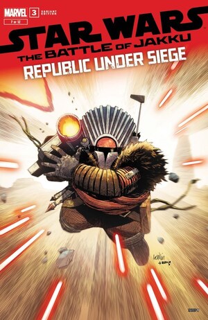 [Star Wars: Battle of Jakku - Republic Under Seige No. 3 (Cover B - Leinil Yu)]