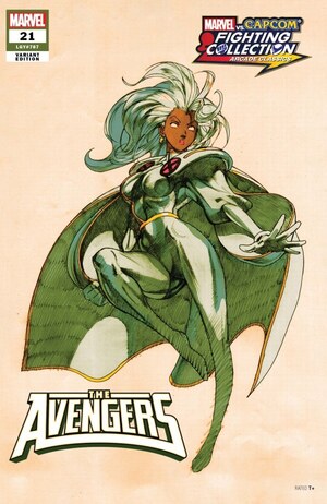 [Avengers (series 8) No. 21 (Cover C - Bengus Marvel vs. Capcom Variant)]