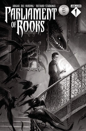 [Parliament of Rooks #1 (Cover B - Abigail Jill Harding B&W)]