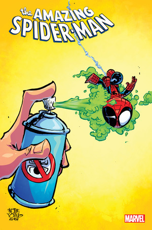 [Amazing Spider-Man (series 6) No. 62 (Cover B - Skottie Young 8 Deaths of Spider-Man Variant)]